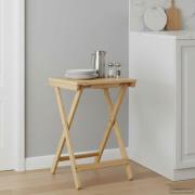 vidaXL Köksbord Naturfärg 40 x 30 x 53,5 cm Bambus