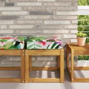 vidaXL Utomhus sitskudde färgstark 40 x 40 x 8 cm 100% Polyester