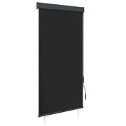 vidaXL Rullgardin utomhus 100x250 cm antracit