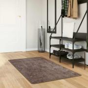 vidaXL Mattlöpare MARSA Grå 100 x 200 cm Polyester och PVC