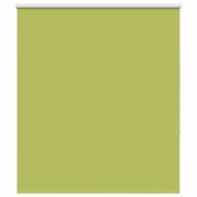 vidaXL Rullgardin mörkläggning blad grön 140x130 cm tyg bredd 136,6 cm