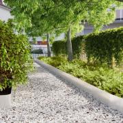 vidaXL Rabattkanter 30 st 20x103 cm rostfritt stål