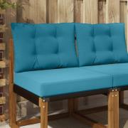 vidaXL Utomhus Soffa Kudde 2 pcs Kungsblå Polyester