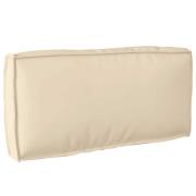 vidaXL Kudde Beige 80 x 40 x 12 cm Oxford Tyg