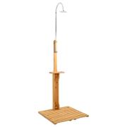 vidaXL Utedusch i trä