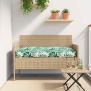 vidaXL Kudde Bladmönster 120 x 60 x 12 cm Oxford Tyg Löv