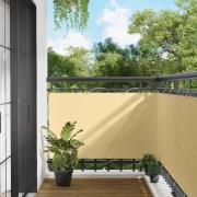 vidaXL Balkong Skärm 90 x 200 cm PU-belagt oxford alu