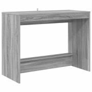 vidaXL Skrivbord för säng Grå Sonoma Konstruerat trä 100 x 45 x 75 cm