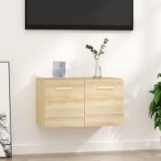vidaXL Väggskåp sonoma-ek 60x36,5x35 cm konstruerat trä