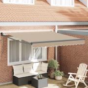 vidaXL Markis Beige 300 x 250 x 165 cm Polyester