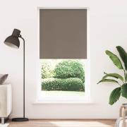 vidaXL Mörkläggningsgardin kaffe 105x230 cm tyg bredd 100,7 cm