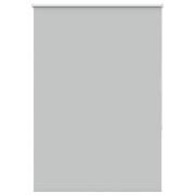 vidaXL Rullgardin mörkläggning ljusgrå 90x175 cm tyg bredd 85,7 cm