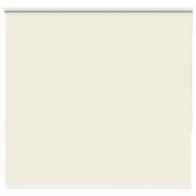 vidaXL Rullgardin mörkläggning naturvit 145x150 cm tygbredd 141,6 cm