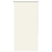 vidaXL Rullgardin mörkläggning naturvit 80x175 cm tygbredd 75,7 cm