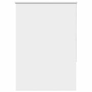 vidaXL Rullgardin mörkläggning vit 100x130 cm tyg bredd 95,7 cm