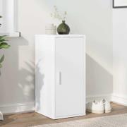 vidaXL Skoskåp vit 32x35x70 cm konstruerat trä