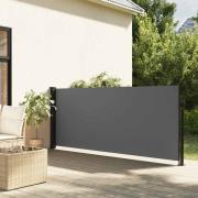 vidaXL Utdragbar sidomarkis antracit 140x300 cm