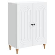 vidaXL Sideboard Vit 66 x 34,5 x 90 cm Konstruerat trä