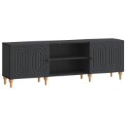 vidaXL TV-skåp Svart 150 x 31 x 50 cm Konstruerat trä