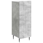 vidaXL Sideboard Betonggrå 34,5 x 33 x 92 cm Konstruerat trä