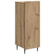 vidaXL Sideboard Artisan-ek 34,5 x 33 x 92 cm Konstruerat trä