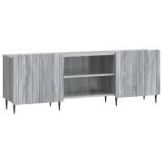 vidaXL TV-skåp Grå sonoma-ek 150 x 31 x 52 cm Konstruerat trä