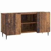 vidaXL TV-skåp Gammalt trä 102 x 34,5 x 52 cm Konstruerat trä