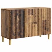 vidaXL Sideboard Gammalt trä 89 x 34,5 x 60 cm Konstruerat trä