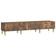 vidaXL TV-skåp med låda Rökt ek 147 x 34,5 x 30 cm Konstruerat trä