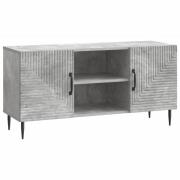 vidaXL TV-skåp Betonggrå 102 x 34,5 x 50 cm Konstruerat trä