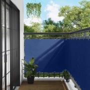 vidaXL Balkong Skärm Blå 110 x 500 cm Oxford Tyg