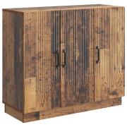 vidaXL Sideboard Gammalt trä 89 x 34,5 x 77 cm Konstruerat trä