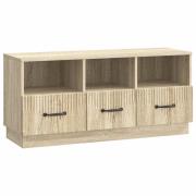 vidaXL TV-skåp med låda Sonoma-ek 102 x 34,5 x 47 cm Konstruerat trä