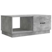 vidaXL Kaffeebord Betonggrå 90 x 50 x 37 cm Konstruerat trä