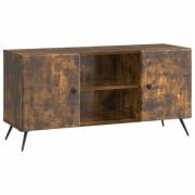 vidaXL TV-skåp Rökt ek 102 x 34,5 x 50 cm Konstruerat trä