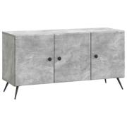 vidaXL TV-skåp Betonggrå 99 x 34,5 x 50 cm Konstruerat trä