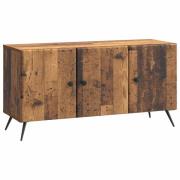 vidaXL TV-skåp Gammalt trä 99 x 34,5 x 50 cm Konstruerat trä