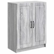 vidaXL Sideboard Grå sonoma-ek 66 x 34,5 x 87 cm Konstruerat trä