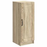 vidaXL Sideboard Sonoma-ek 33 x 34,5 x 87 cm Konstruerat trä