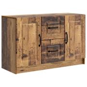 vidaXL Sideboard Gammalt trä 89 x 34,5 x 57 cm Konstruerat trä