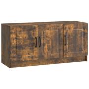 vidaXL TV-skåp Rökt ek 99 x 34,5 x 47 cm Konstruerat trä
