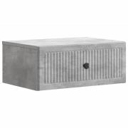 vidaXL Nattduksbord Betonggrå 49 x 34,5 x 20 cm Konstruerat trä