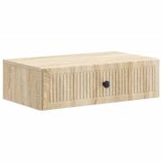 vidaXL Väggmonterad sidobord Sonoma-ek 59 x 34,5 x 17 cm