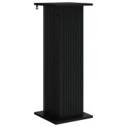 vidaXL Växtställ Svart 30,5 x 30 x 80,5 cm Konstruerat trä