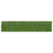 vidaXL Balkongskärm med löv Grön och Gul 500 x 100 cm Polyeten och tyg