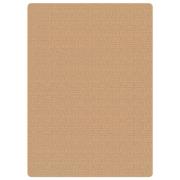 vidaXL Jutematta med latexundersida 70x130 cm naturlig