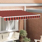 vidaXL Markiskappa Ersättning Flerfärgsdesign 230 x 20 cm Polyester