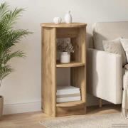 vidaXL Sidokabinett Artisan Ek 40 x 40 x 75 cm Konstruerat trä