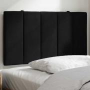 vidaXL Headboard Cushion "Hanko" Black 80 cm Velvet