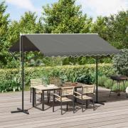 vidaXL Fristående markis Grå 3 x 3 m Polyester